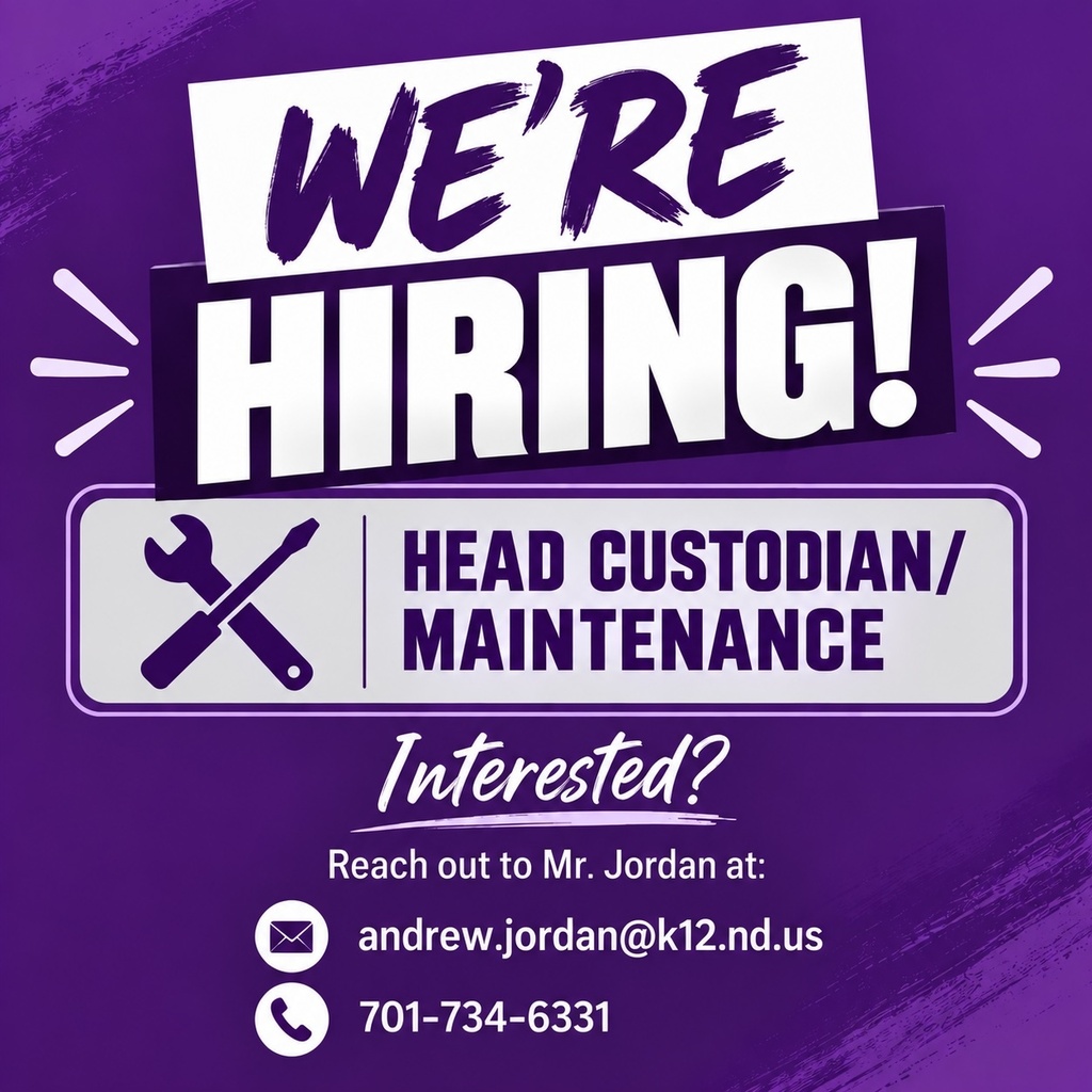 We're hiring flyer