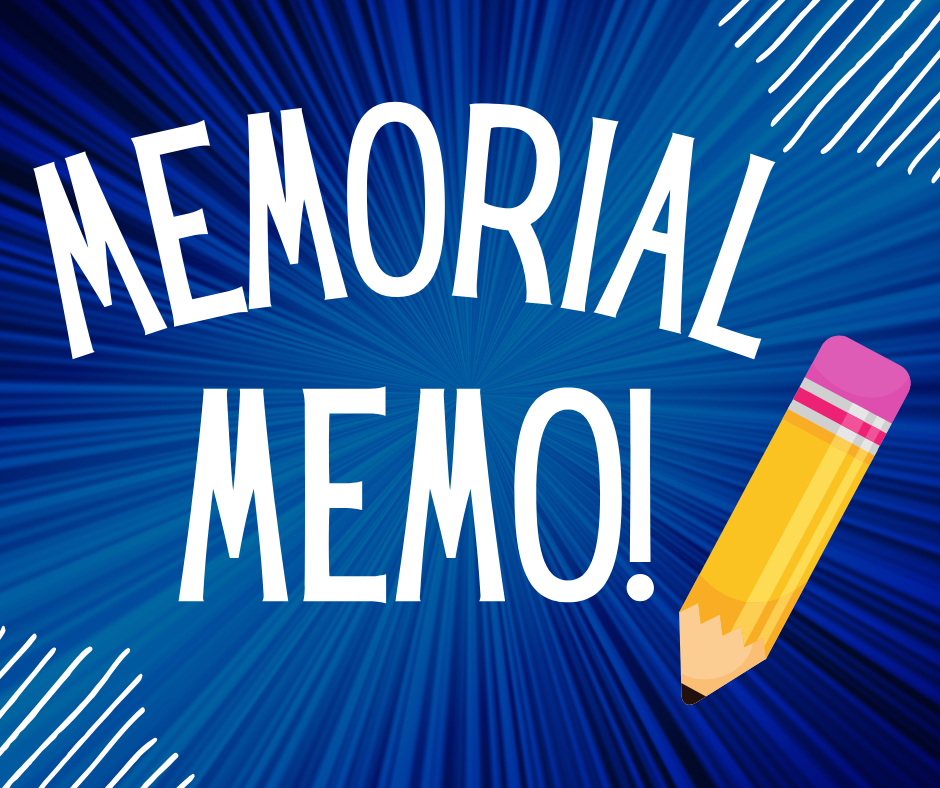 Memorial Memo