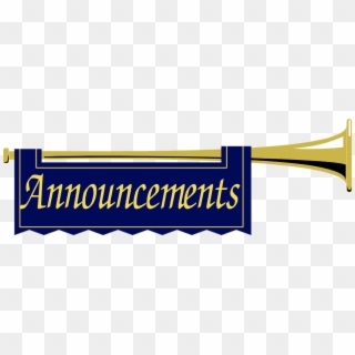 Announcements