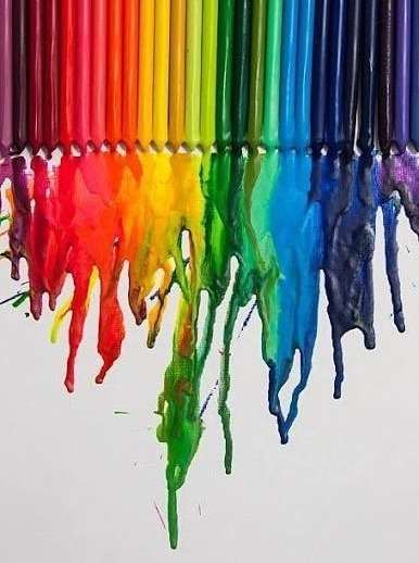 Melting Crayons