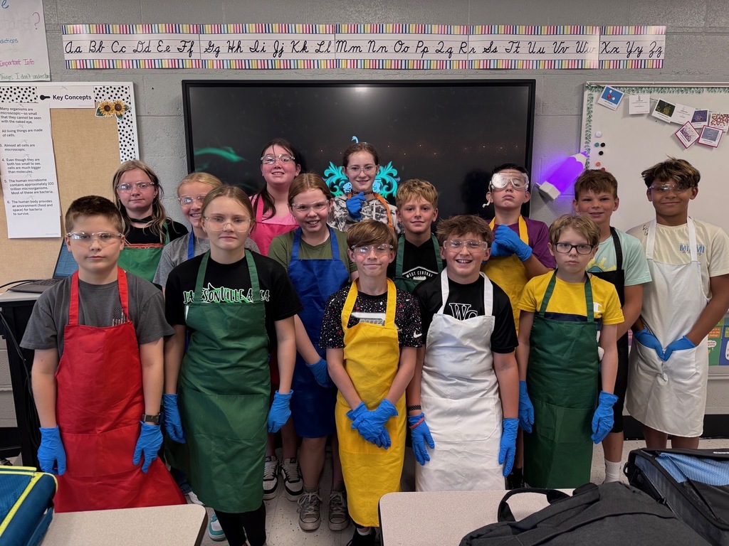 6th grade science class