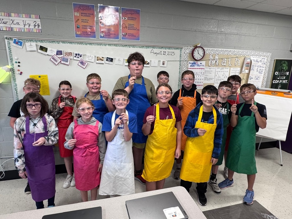 6th grade science class