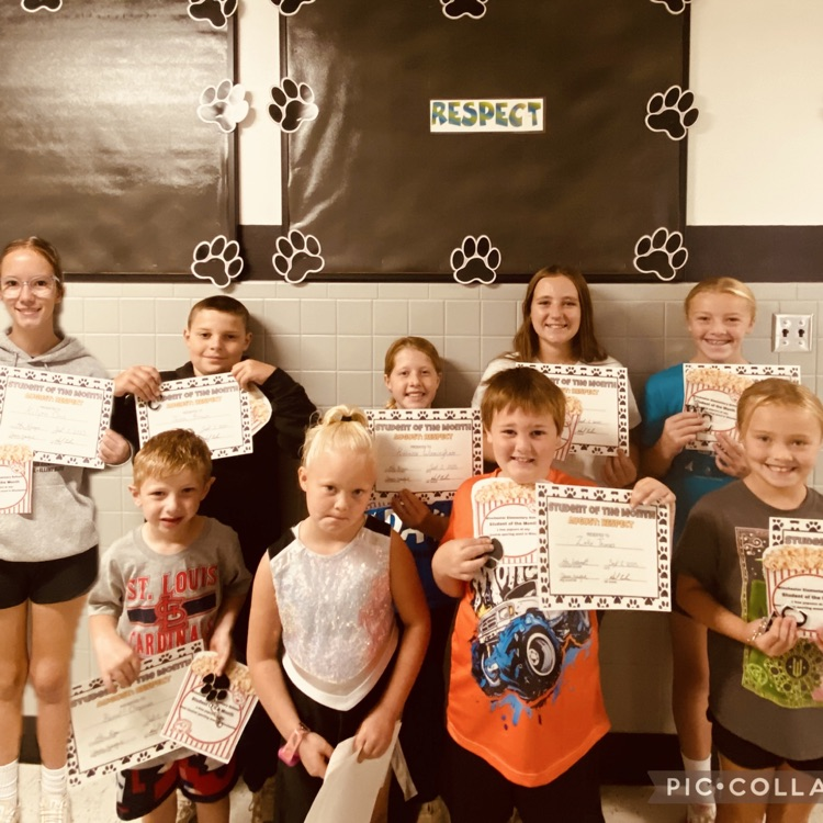 August students of the month