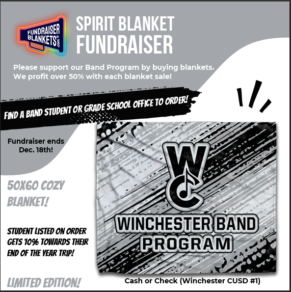 West Central Band Fundraiser Blanket