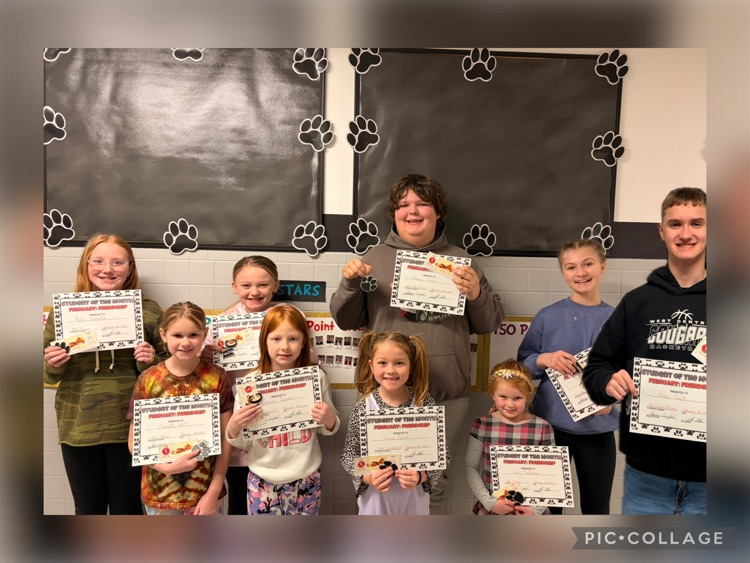 February students of the month