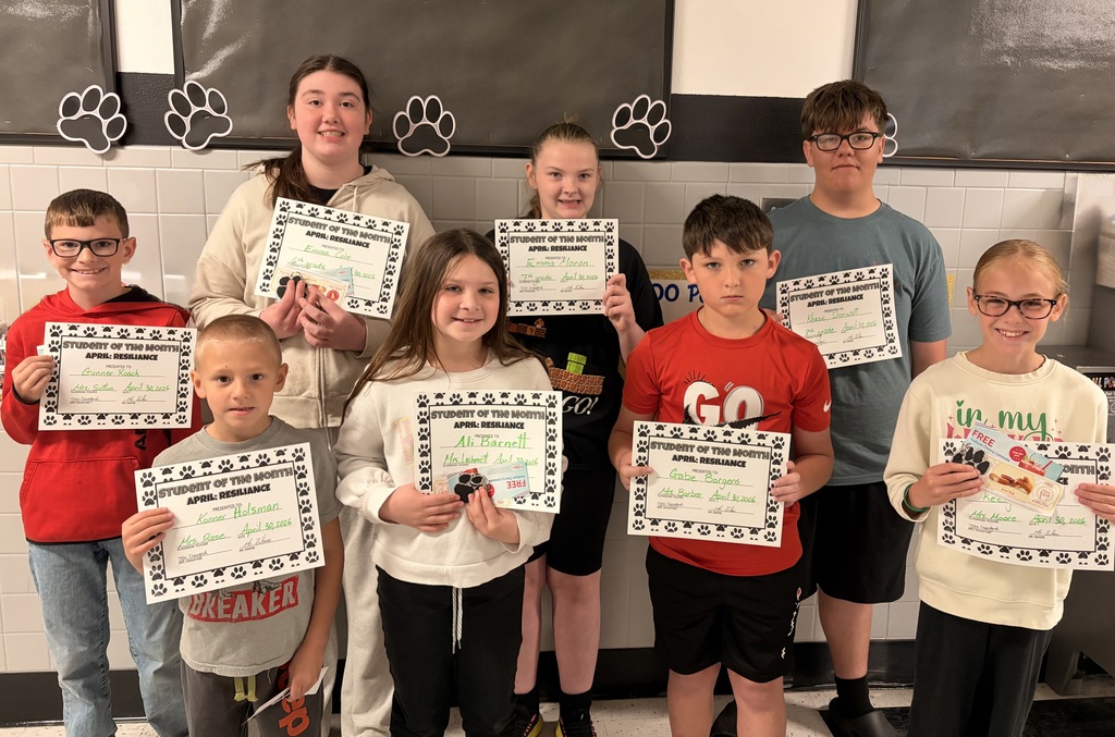 April students of the month