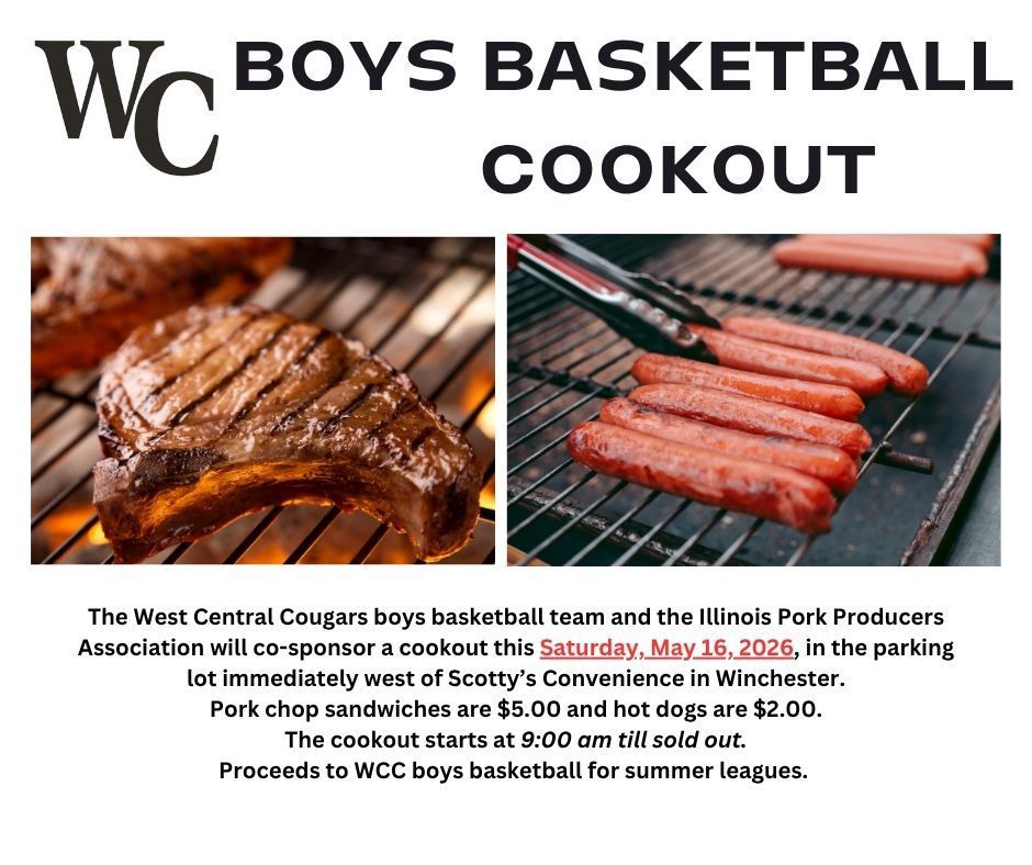 WC Boys Basketball Cookout
