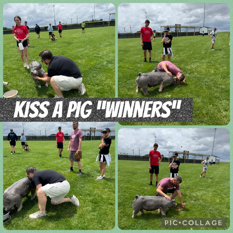 kiss a pig!