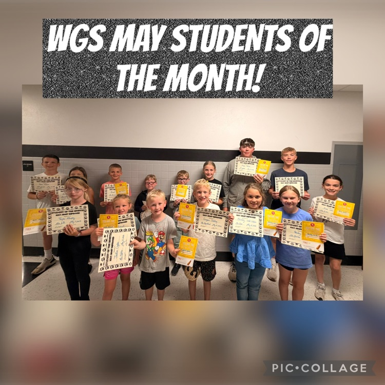 May students of the month!