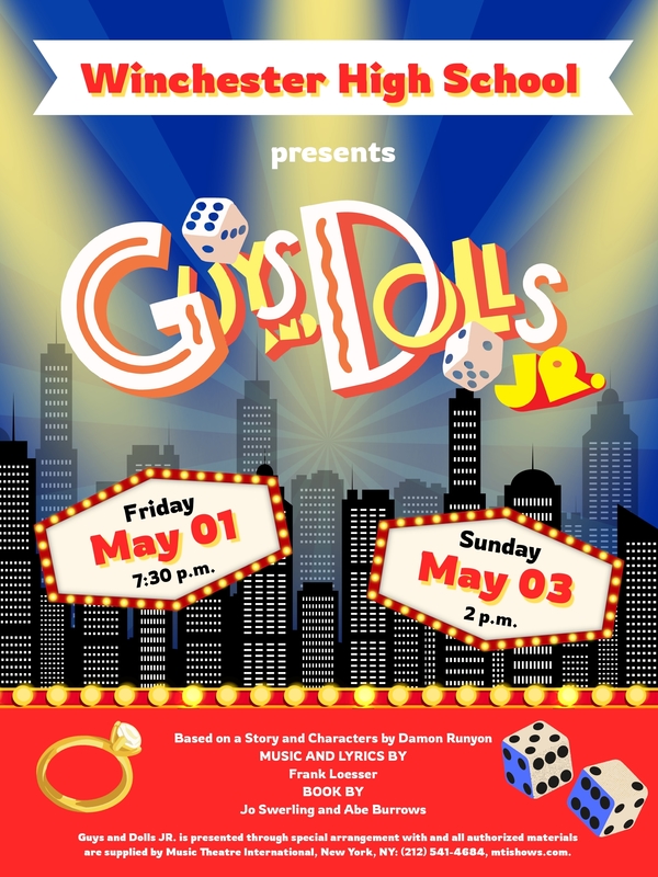 Guys and Dolls Jr. Flyer