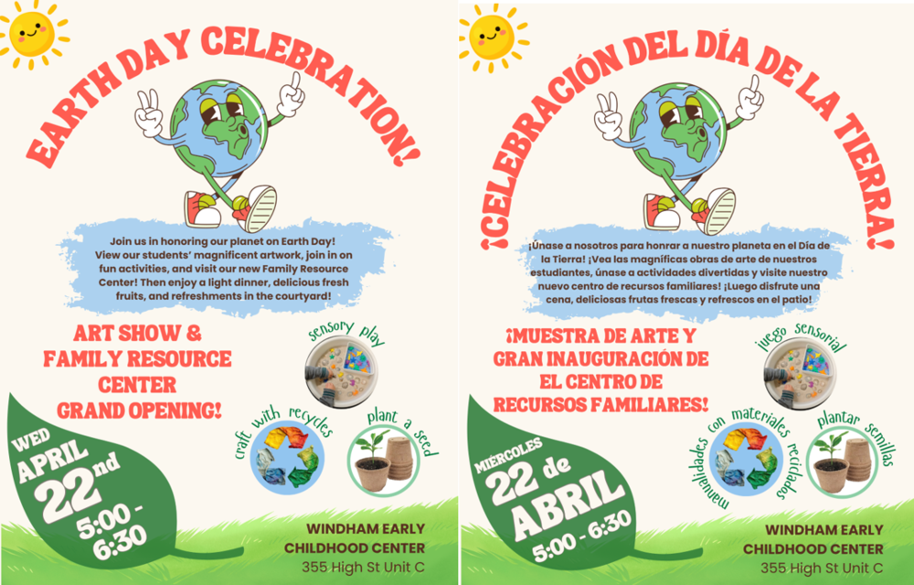 Earth Day side-by-side