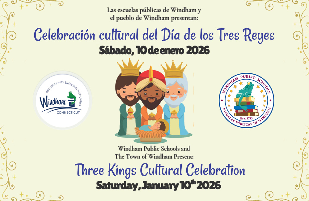 Three Kings Day Cultural Event Short Flyer