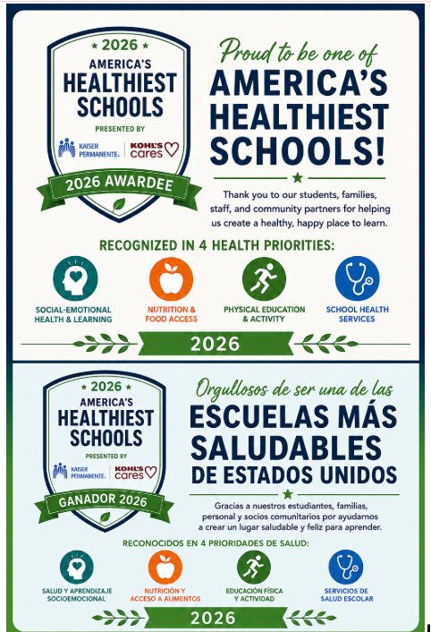 Healthiest Schools Award 2026
