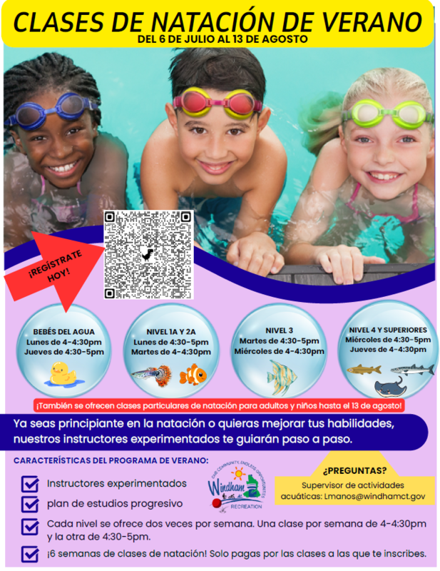 Summer Swimming Lessons ES