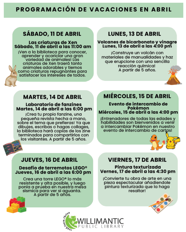 WPL April Vacation ES