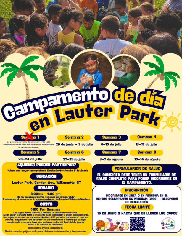 Lauter Park Summer Camp / Campamento de día en Lauter Park