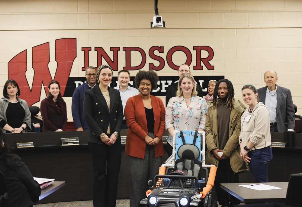 Board of Education recognises "Go Baby Go" program