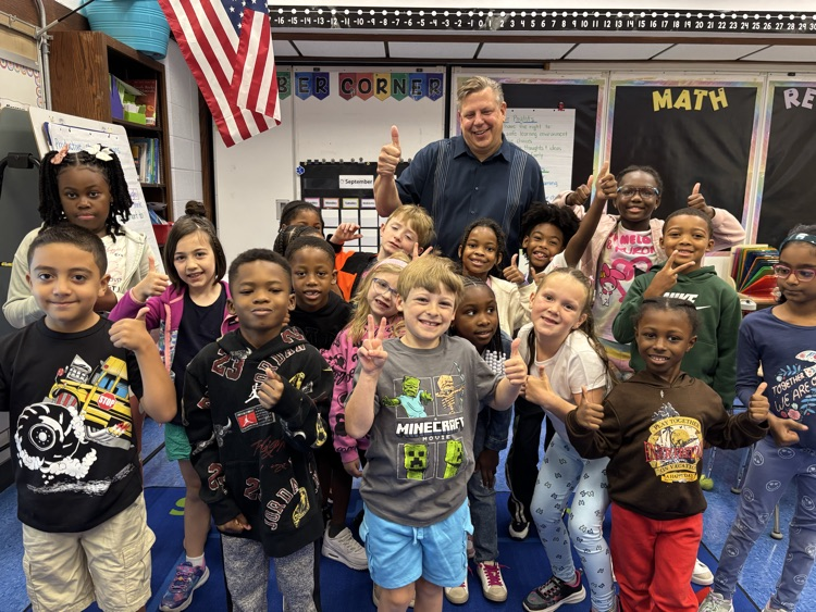 students with principal