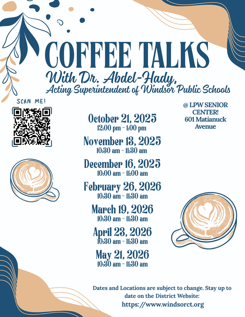 Coffee talk flyer