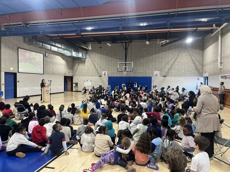 OE students sitting and listening to Dr. Hady