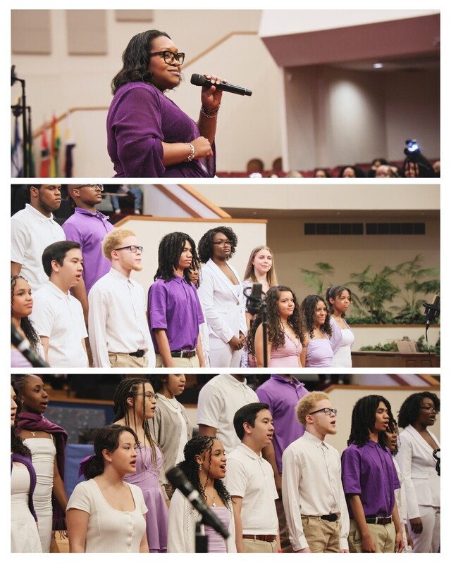 Speech from Dr. White and the first song