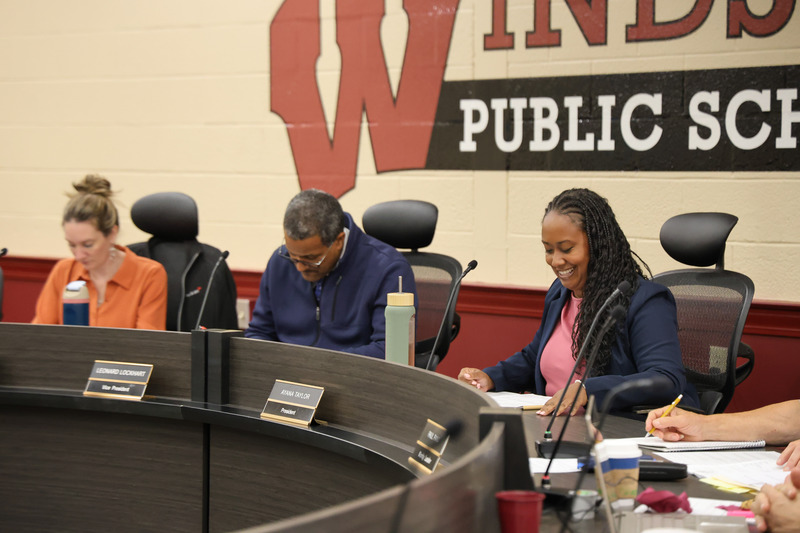 The Board before meeting started