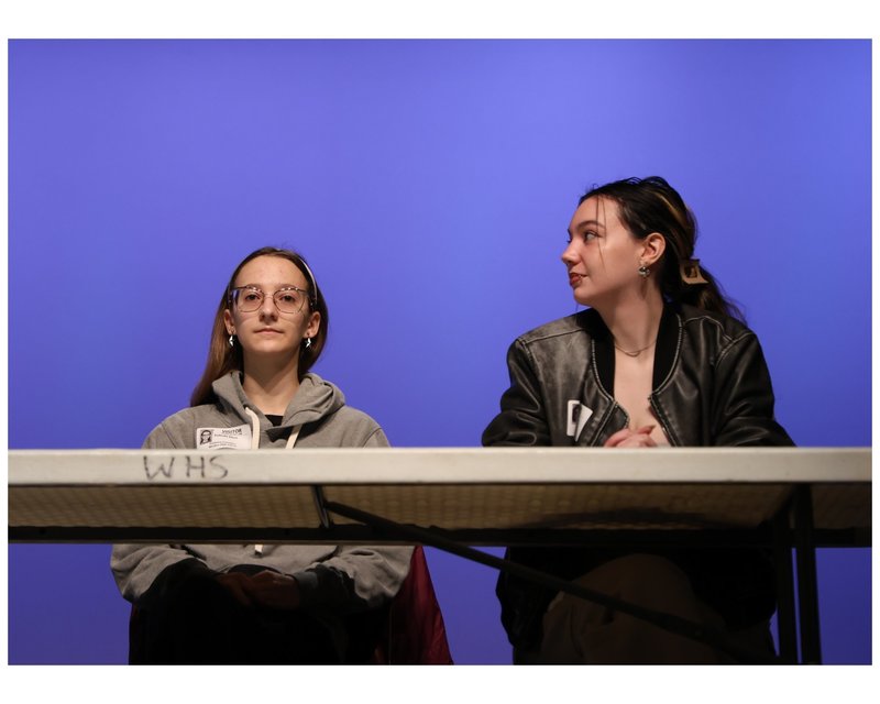 close-ups of Isabelle Elam and Lilly Yohe