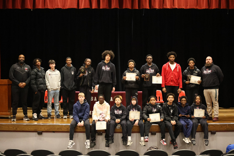 Boys' Basketball team - SPMS