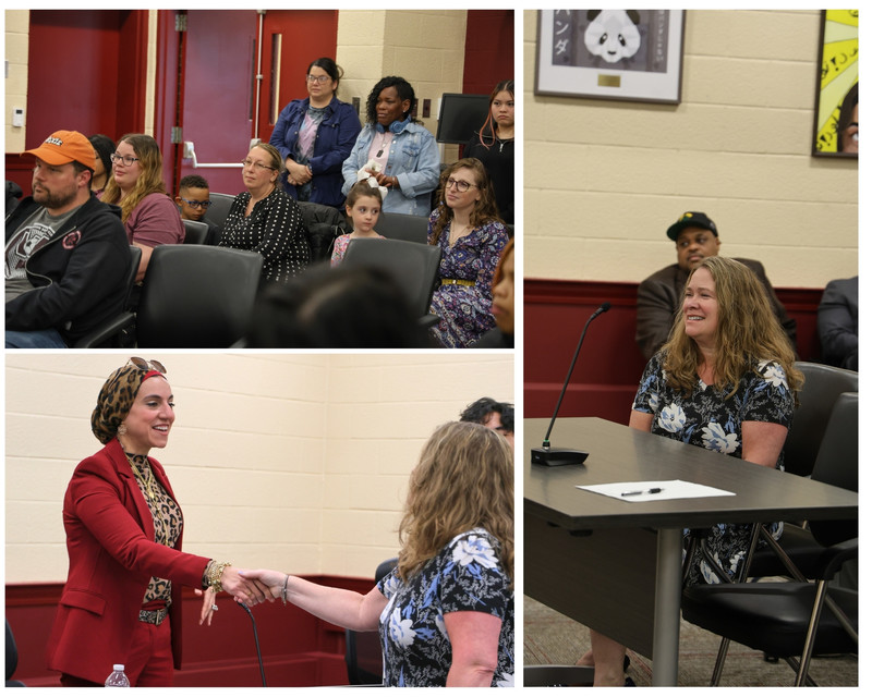 Teacher accepting the teacher proclamation