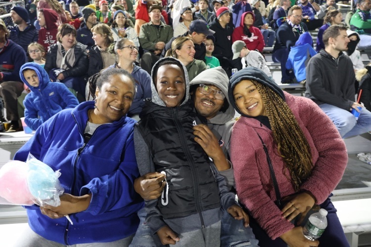 WPS family at soccer game