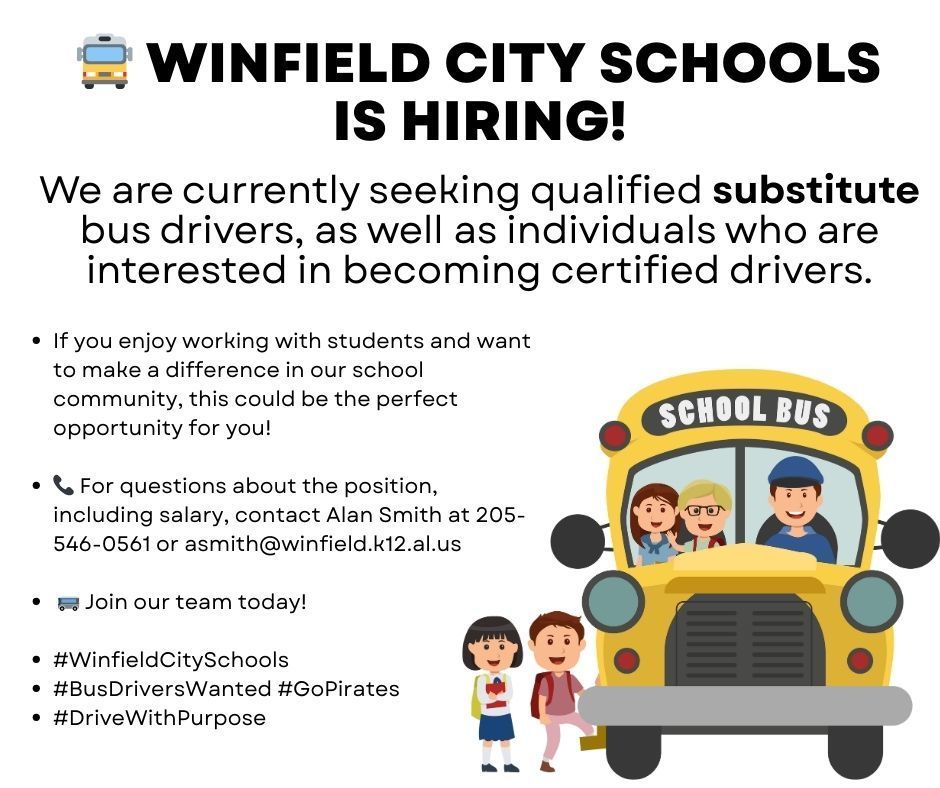 Sub Bus Drivers Needed