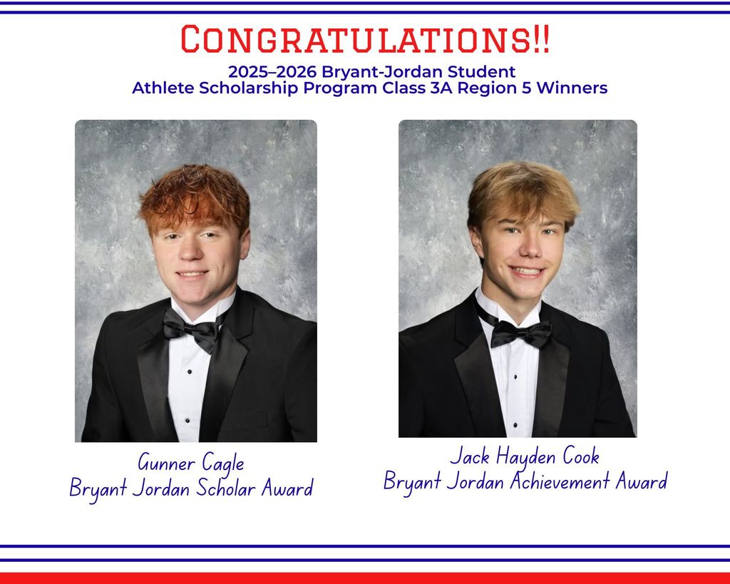 Pictures of Gunner Cagle and Jack Hayden Cook.