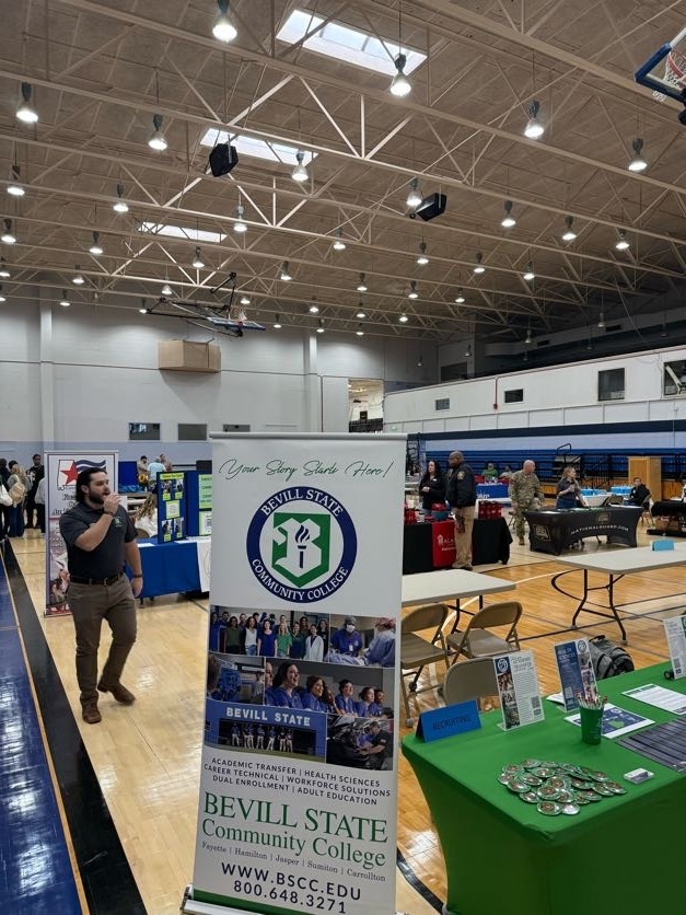 Students at BSCC Business & Industry Day