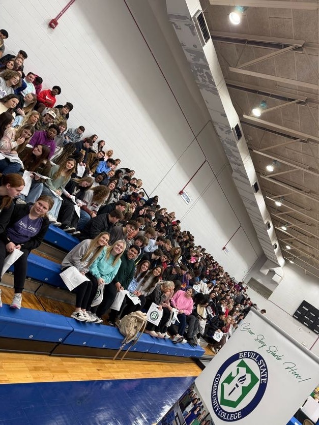 Students at BSCC Business & Industry Day