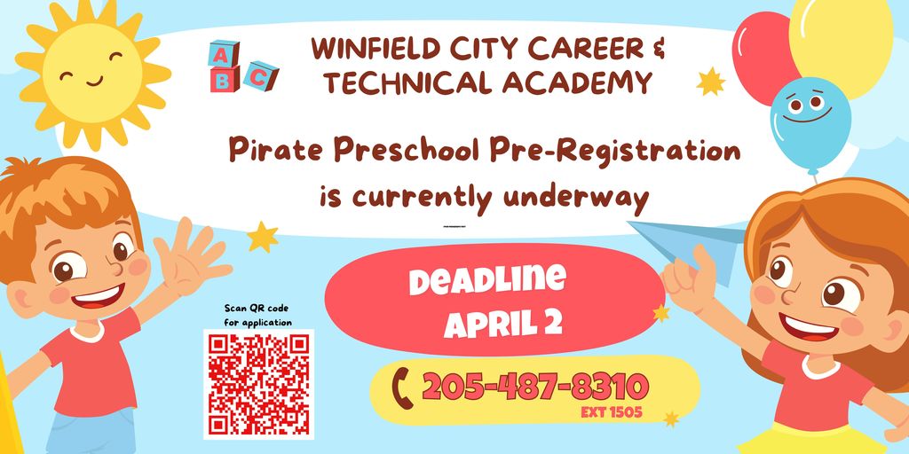 advertisement for preschool registration
