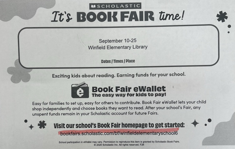 The Book Fair is here!
