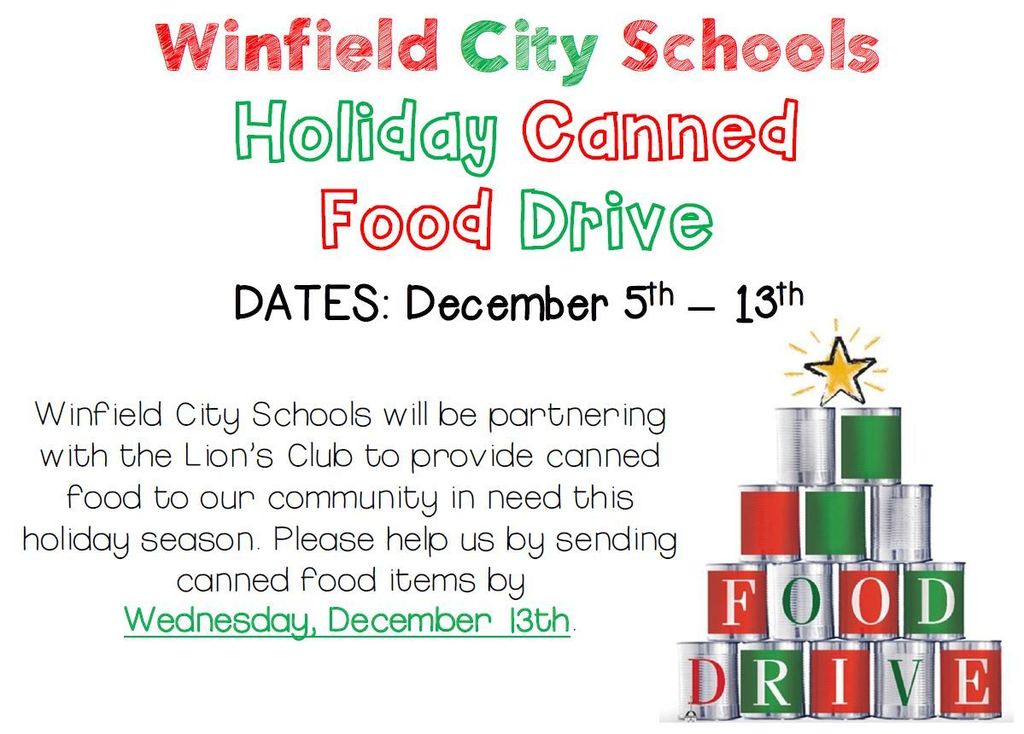 Canned Food Drive