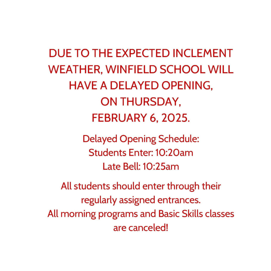 Delayed Opening 020625