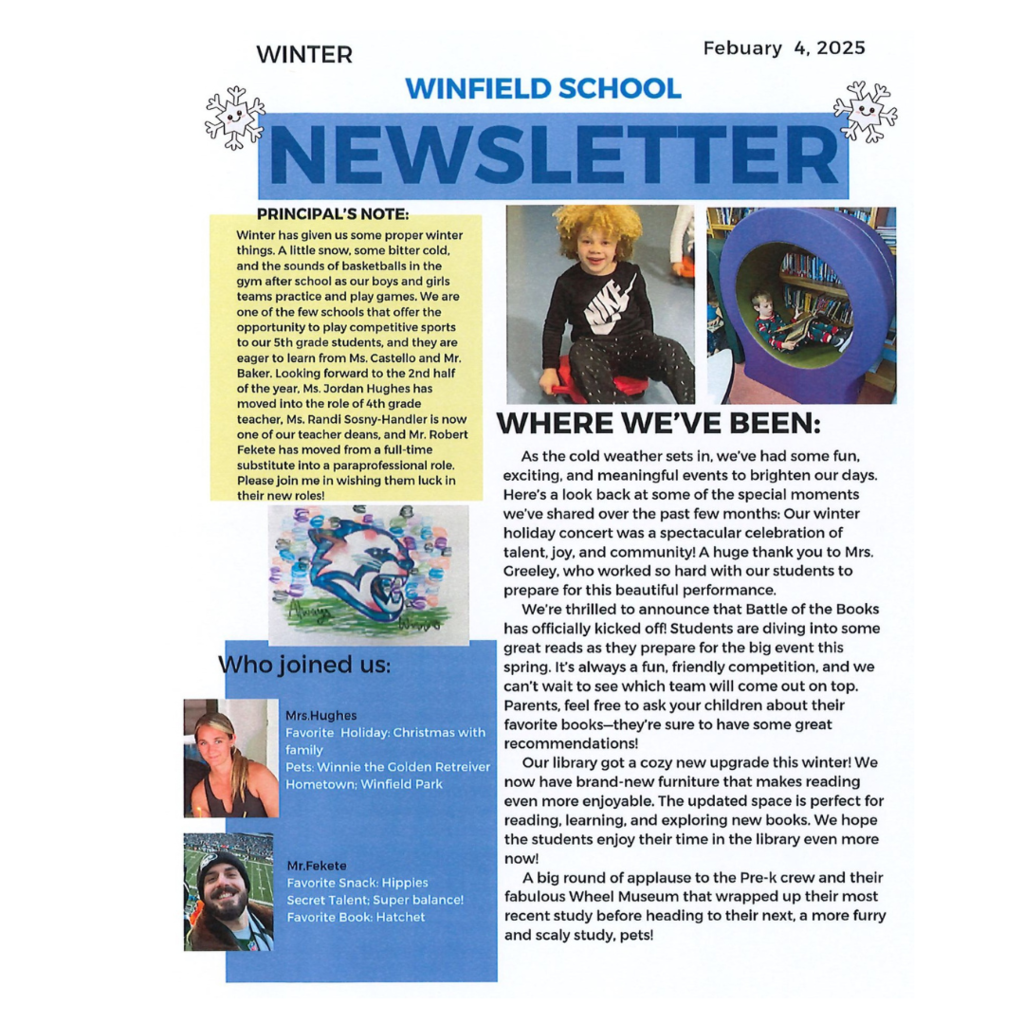 Winter Newsltr Pg1