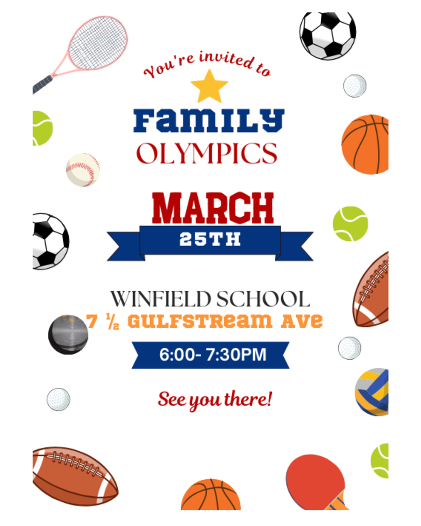 Rescheduled Family Olympics 2026