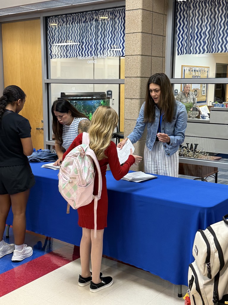 We are having a marvelous time welcoming our 6th graders to the middle school!!