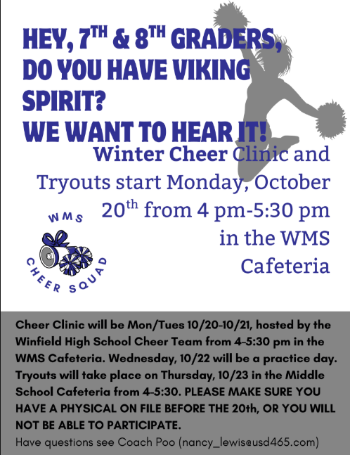 Winter Cheer Tryouts