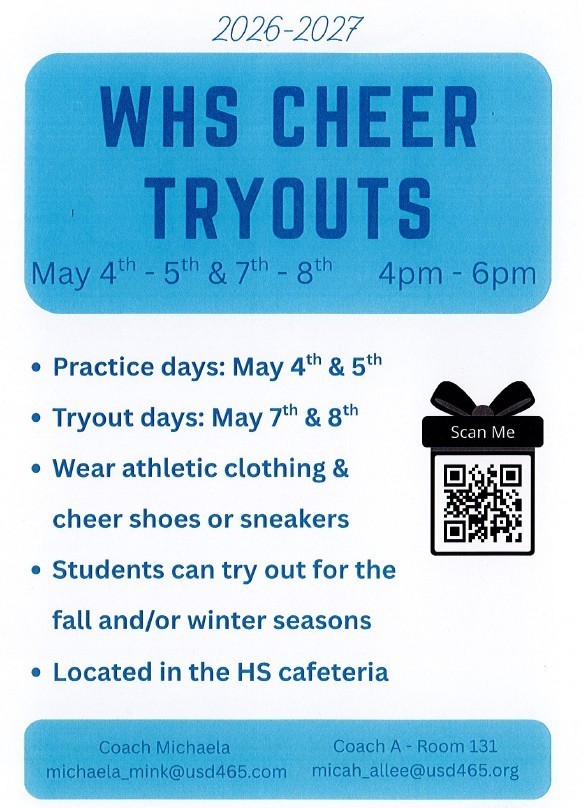 8th graders interested in cheerleading for 9th grade!!