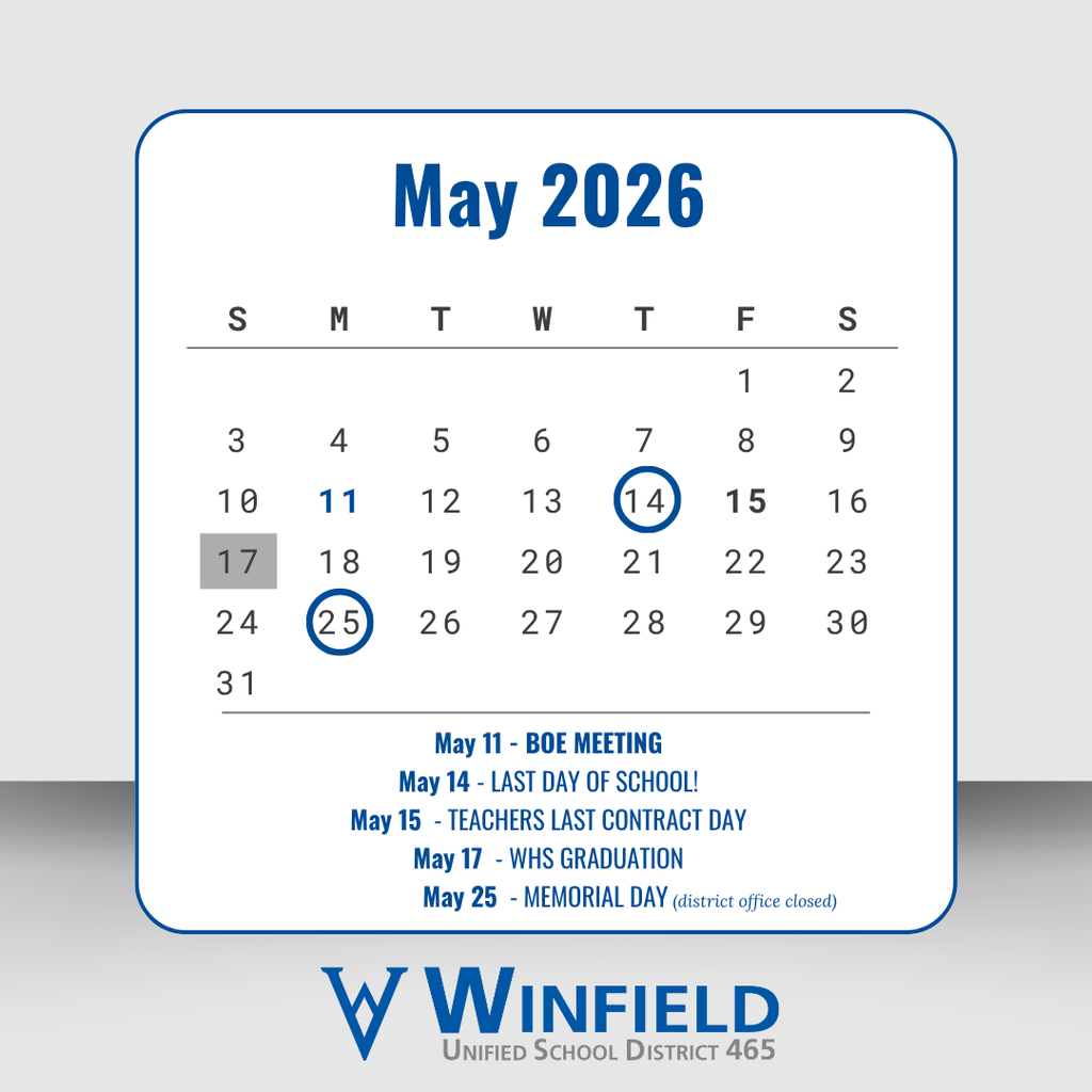 May 2026 Calendar