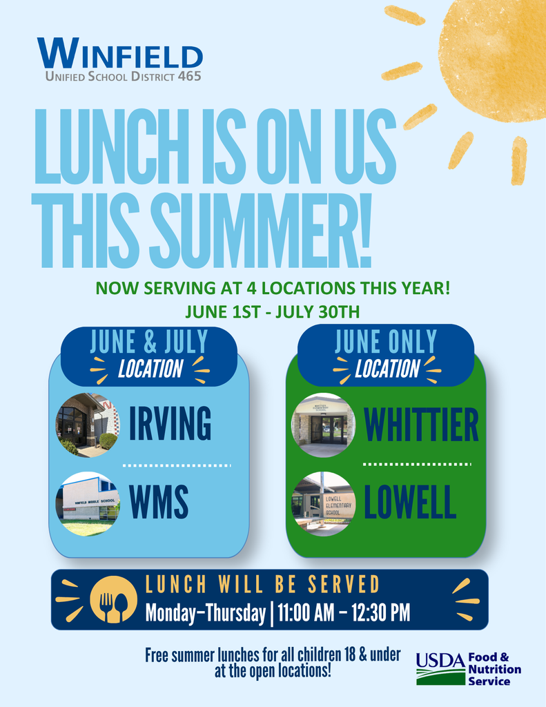 Lunch is on US!