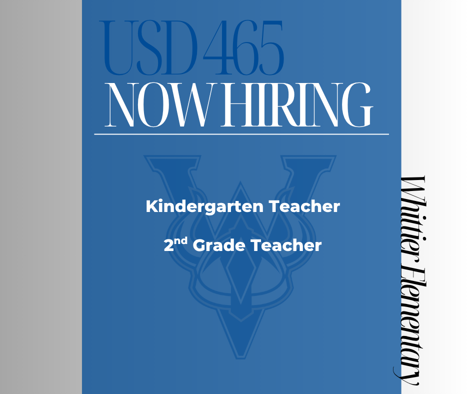 Whittier job posting