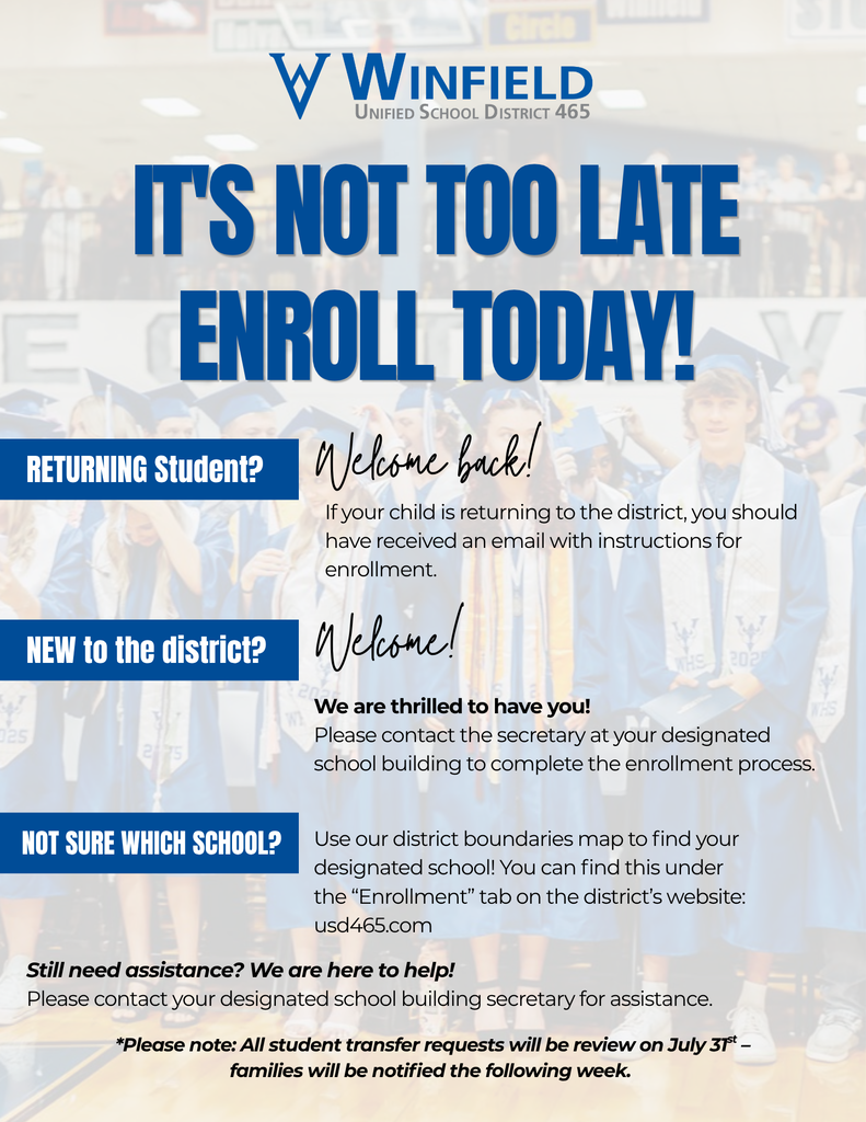 Enroll Today!