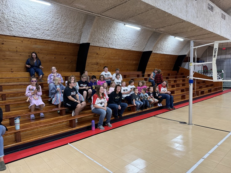 cheering for volleyball!!