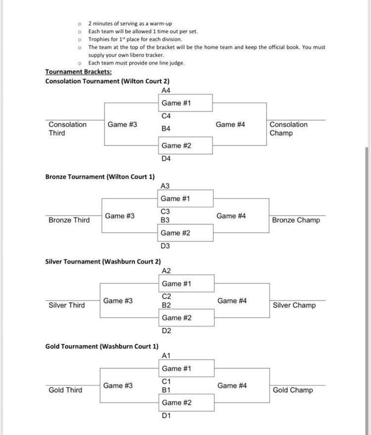 Schedule