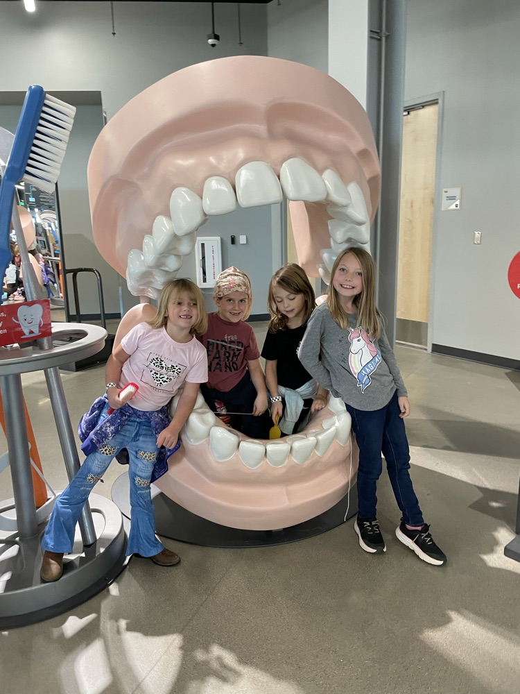 First and Second Grade Field Trip to Gateway to Science and Fire Station No 1 in Bismarck. Lots of hands on learning. Part 1